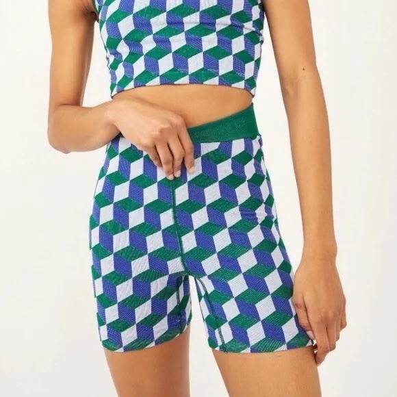 Free People Pants - Free People Free Throw Jacquard Shorts